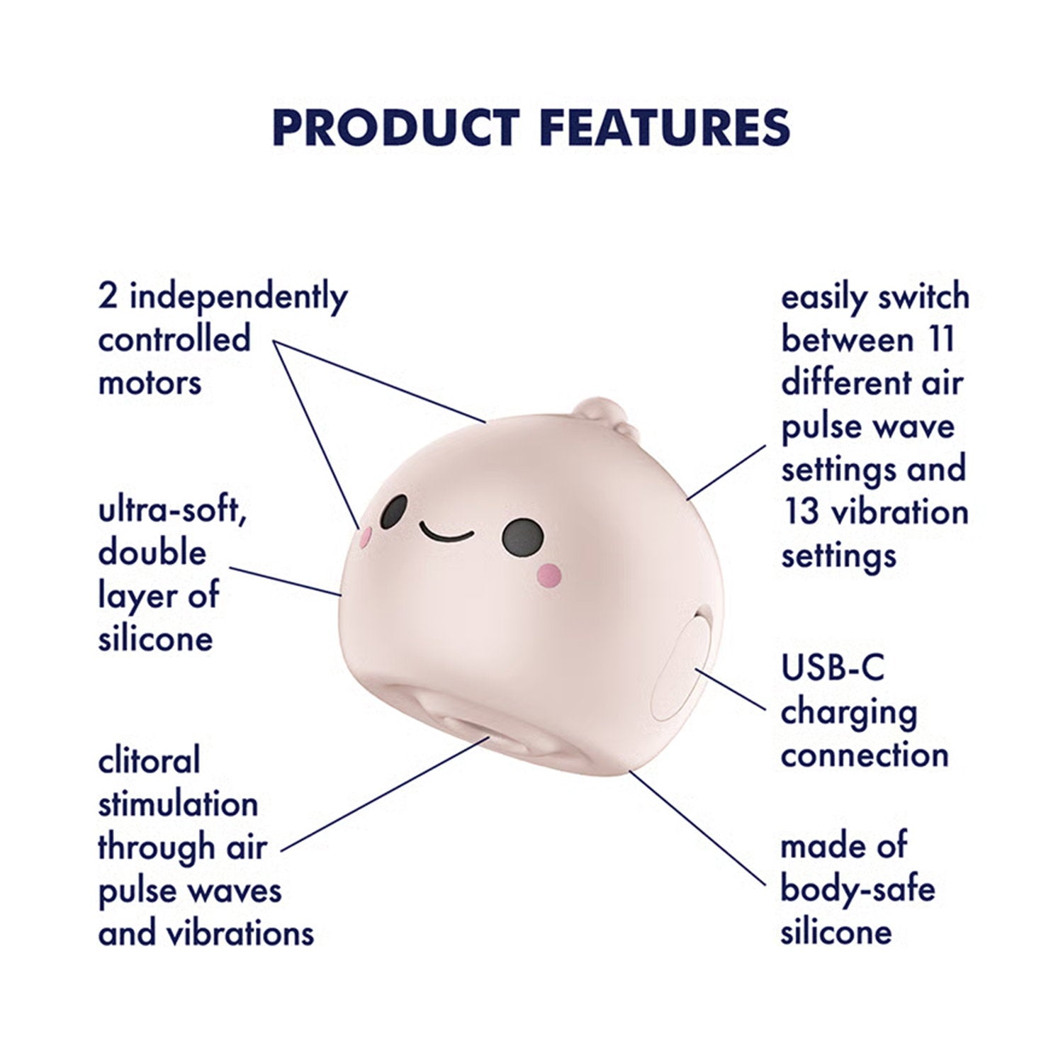 Satisfyer - Mochi - Luchtpulsvibrator - Beige
