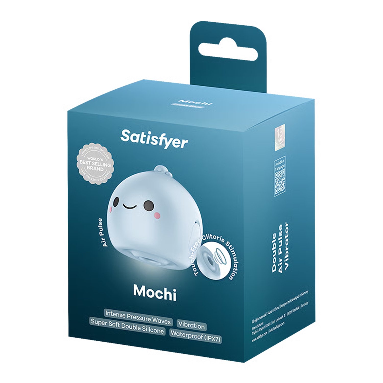 Satisfyer - Mochi - Luchtpulsvibrator - Frost Blue