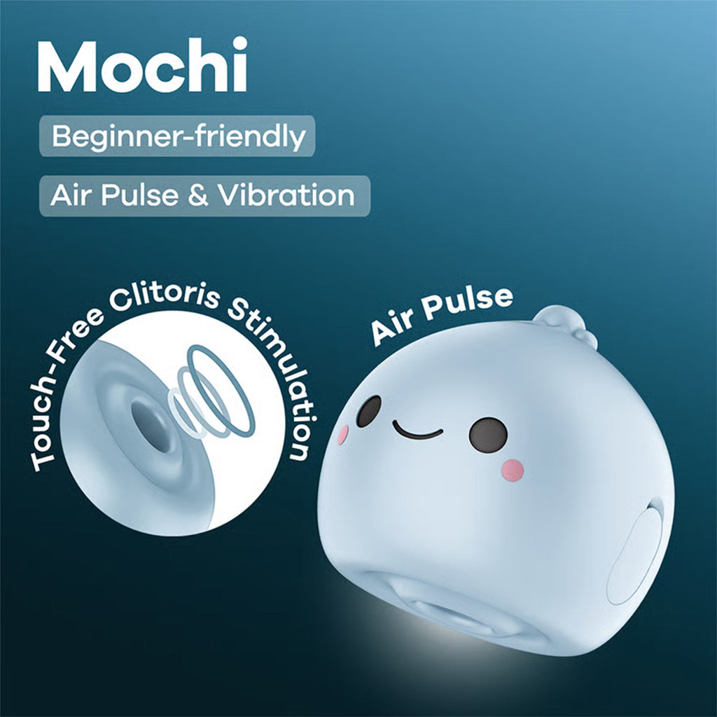 Satisfyer - Mochi - Luchtpulsvibrator - Frost Blue