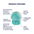 Satisfyer - Jelly-cious - Luchtpulsvibrator - Groen