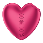 Satisfyer - Battery Series - Cutie Heart - Air Pulse Vibrator - Roze