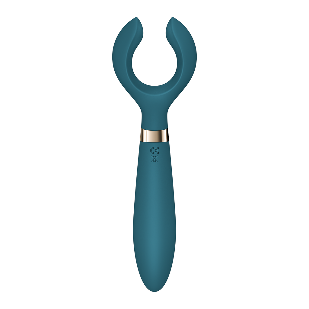 Satisfyer - Battery Series - Endless Fun - Vibrator voor koppels - Flessengroen