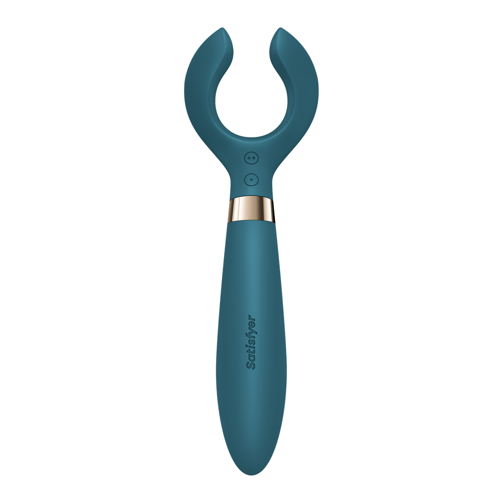 Satisfyer - Battery Series - Endless Fun - Vibrator voor koppels - Flessengroen