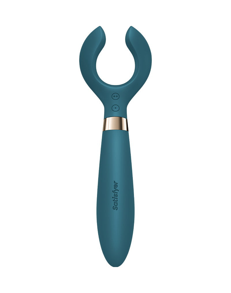 Satisfyer - Battery Series - Endless Fun - Vibrator voor koppels - Flessengroen