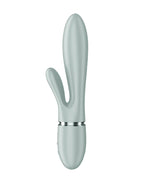 Satisfyer - Pearl Bunny 2 - Roterende Rabbit Vibrator - Lichtblauwgroen