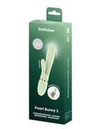 Satisfyer - Pearl Bunny 2 - Roterende Rabbit Vibrator - Lichtgroen