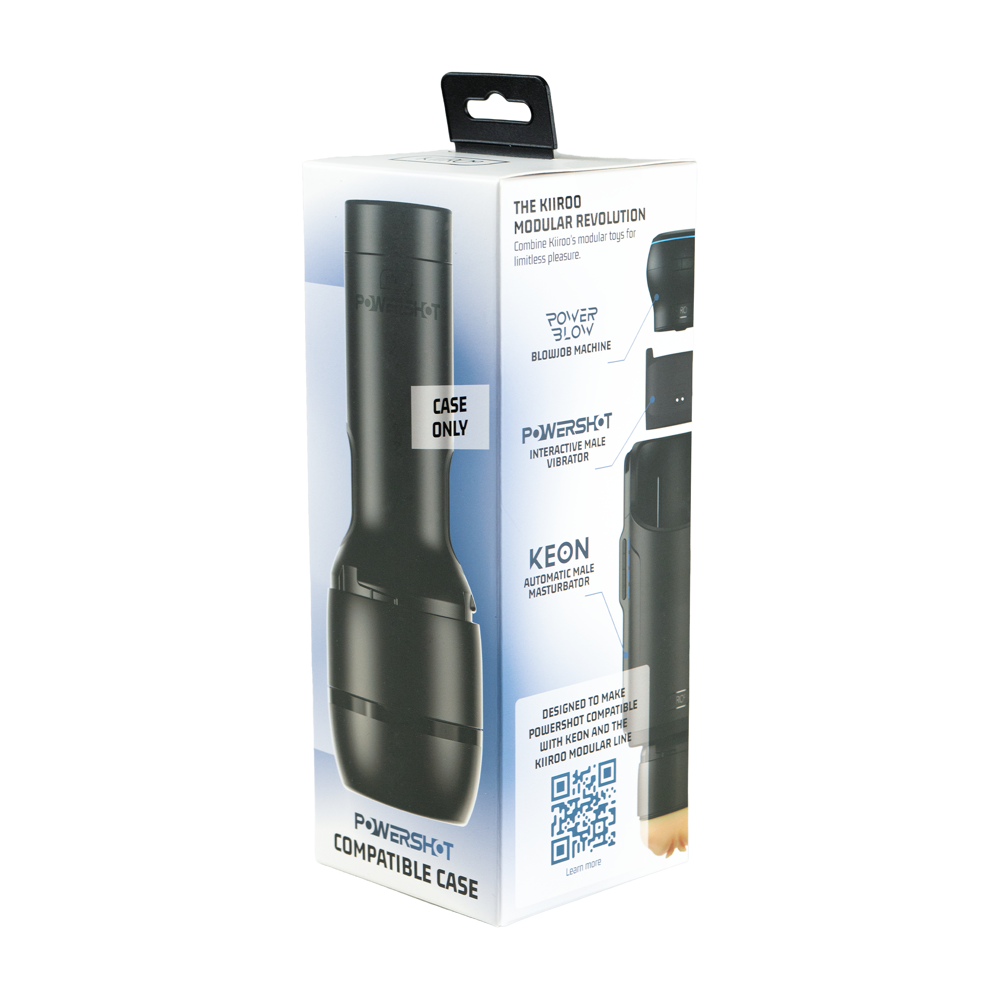 KIIROO - Stroker Case compatibel met PowerShot – Zwart
