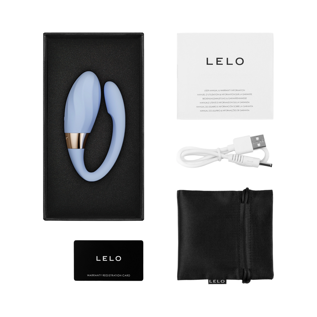 LELO – TIANI™ Twist - Massagetoestel met dubbele werking voor koppels - Seafoam