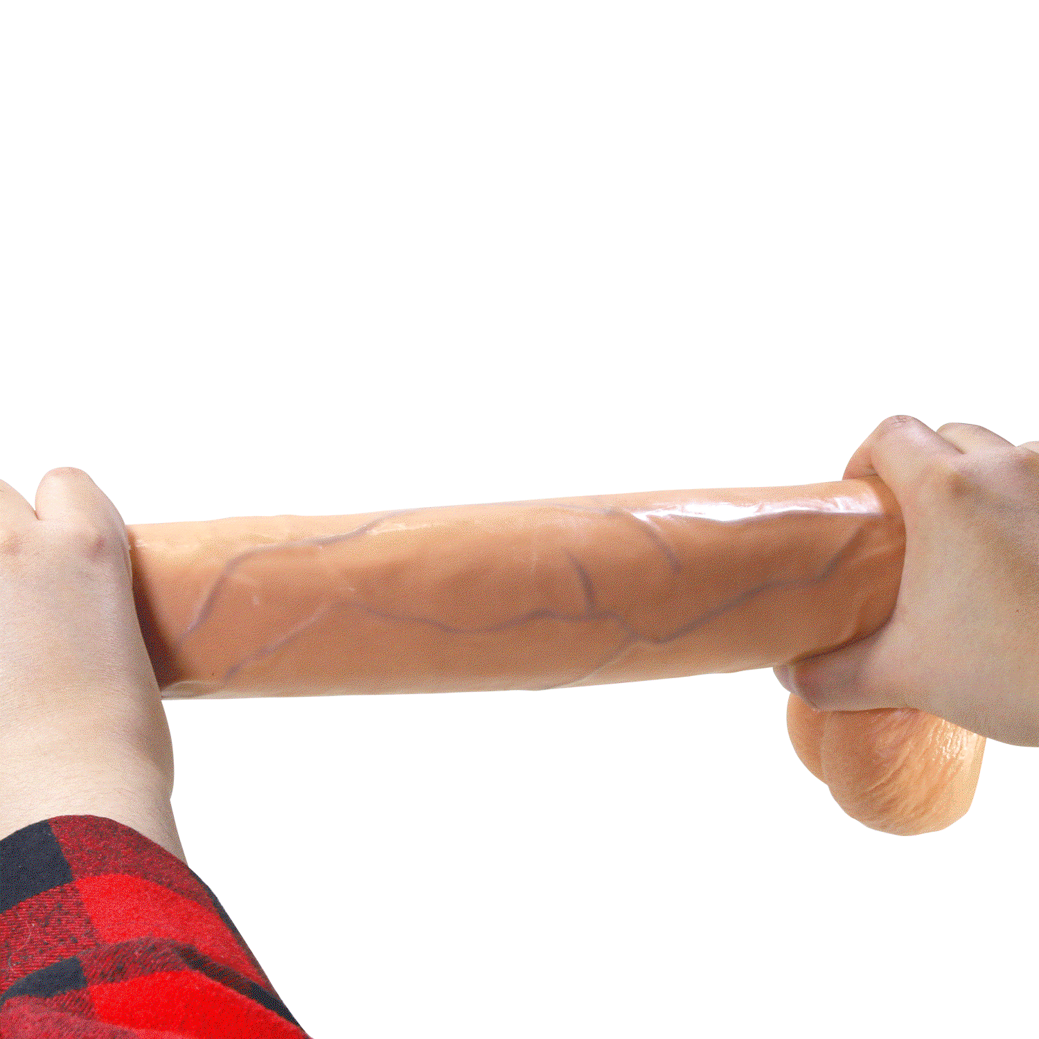 Pretty Love - Ansel - Supergrote dildo 36 cm – Nude