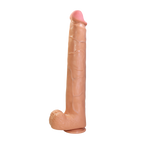 Pretty Love - Rael - Supergrote dildo 40 cm – Nude