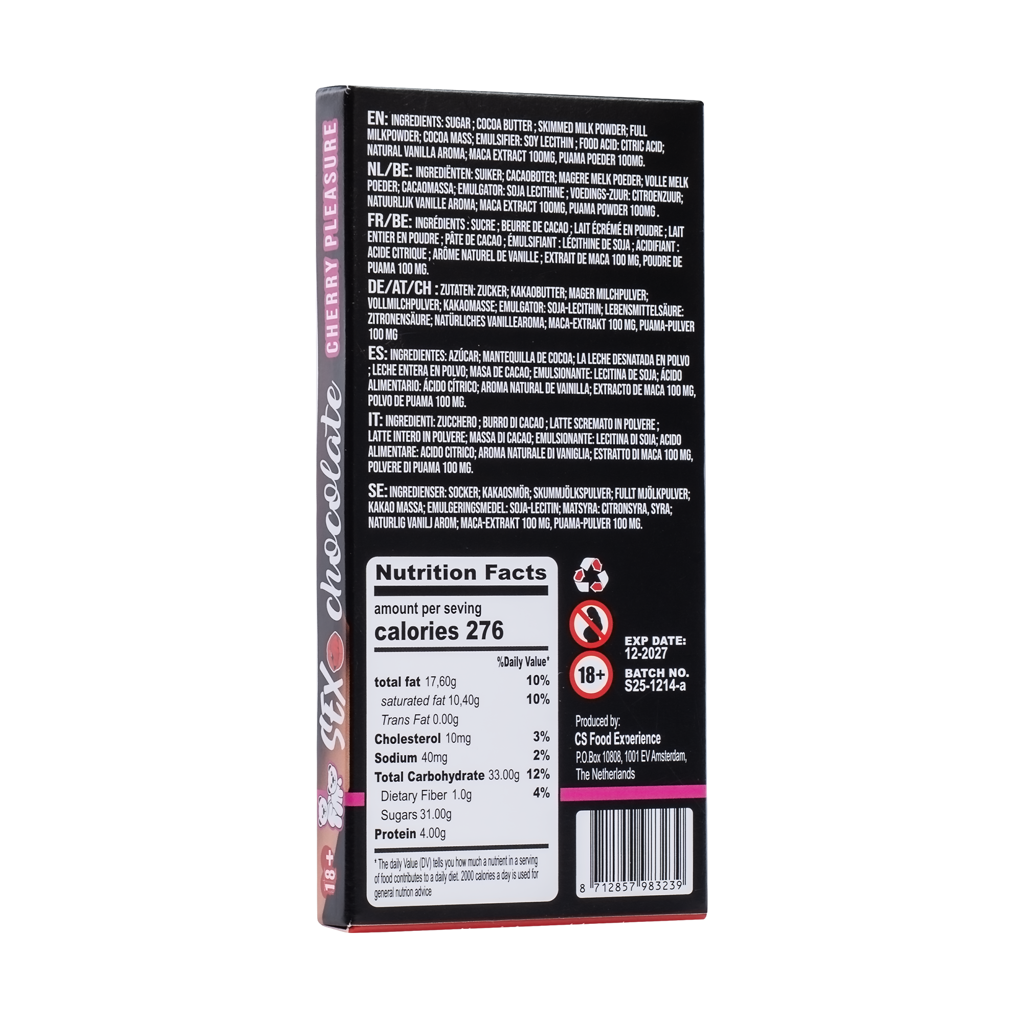 Boinky – Chocolate Sex Cherry - Masterdoos 24x10