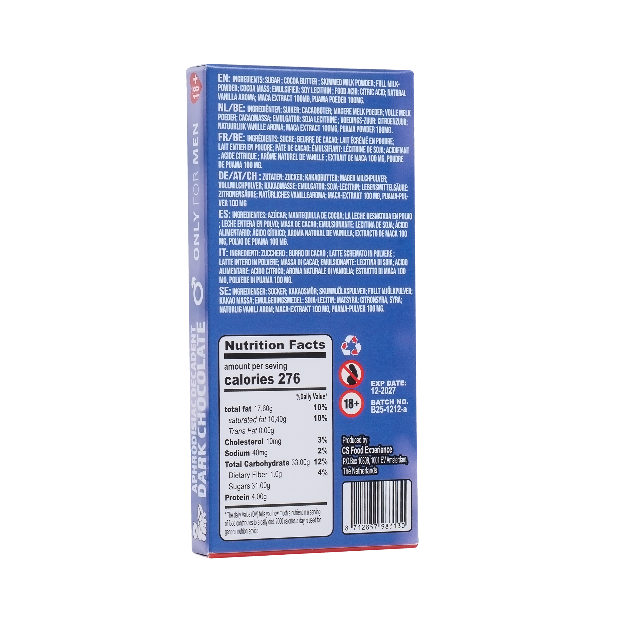 Boinky – Chocolade voor mannen - Masterdoos 24x10