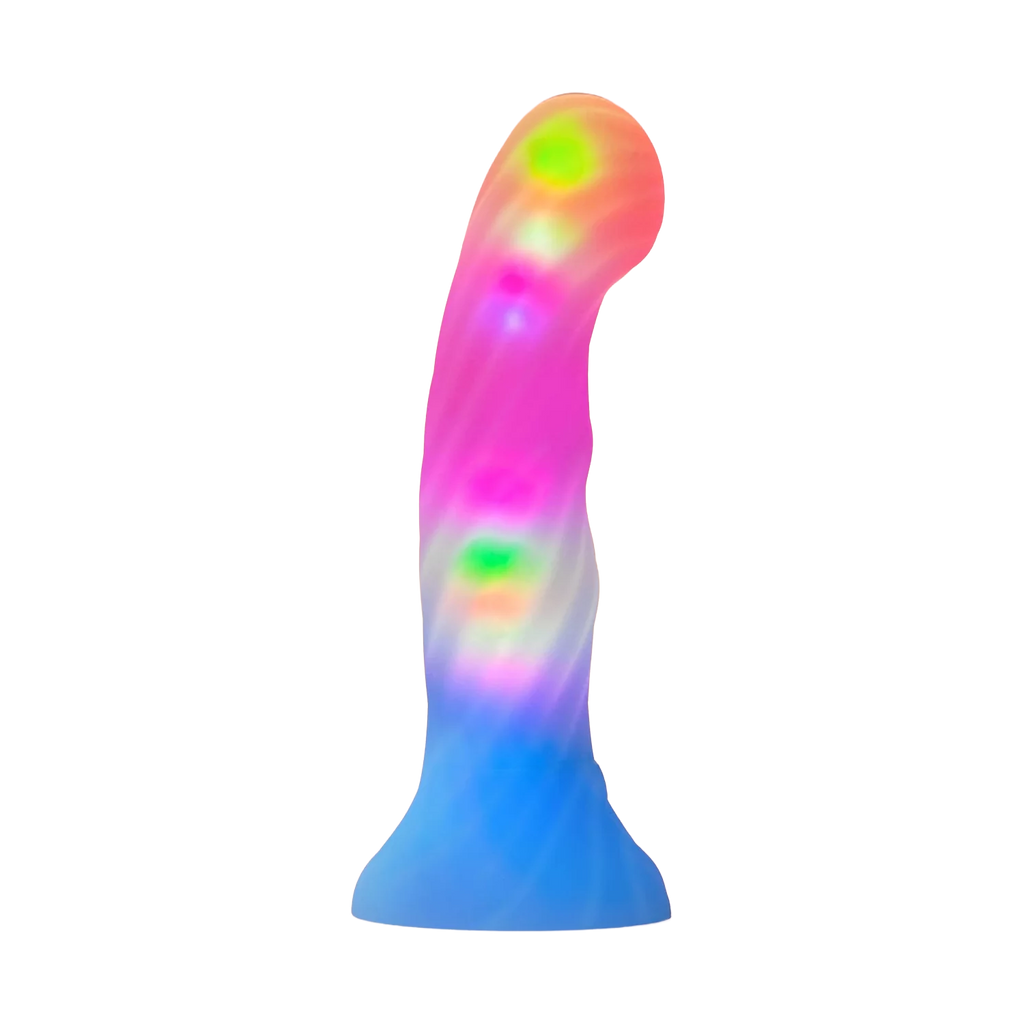 Love to Love - Candy Loop - Dildo met Led - Blauw/Roze