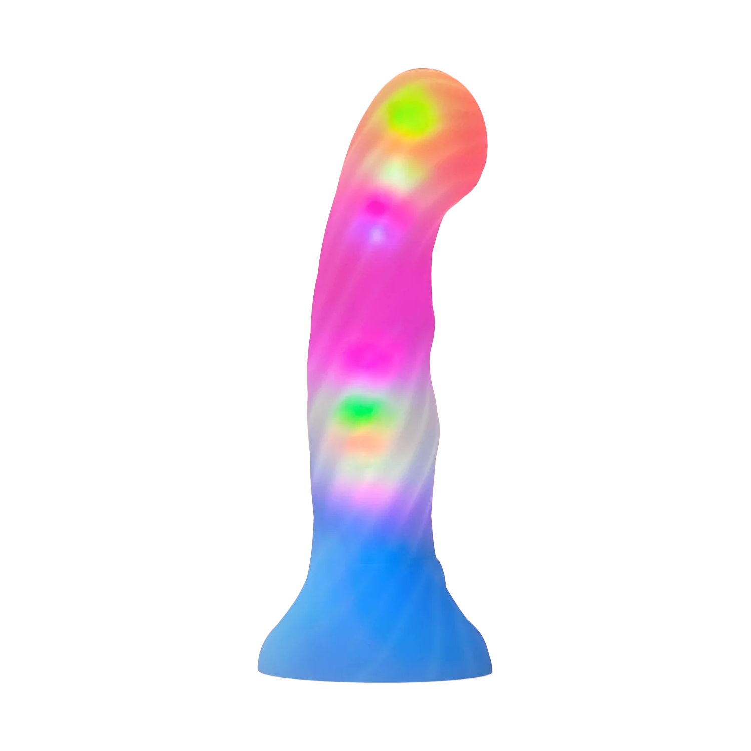 Love to Love - Candy Loop - Dildo met Led - Blauw/Roze