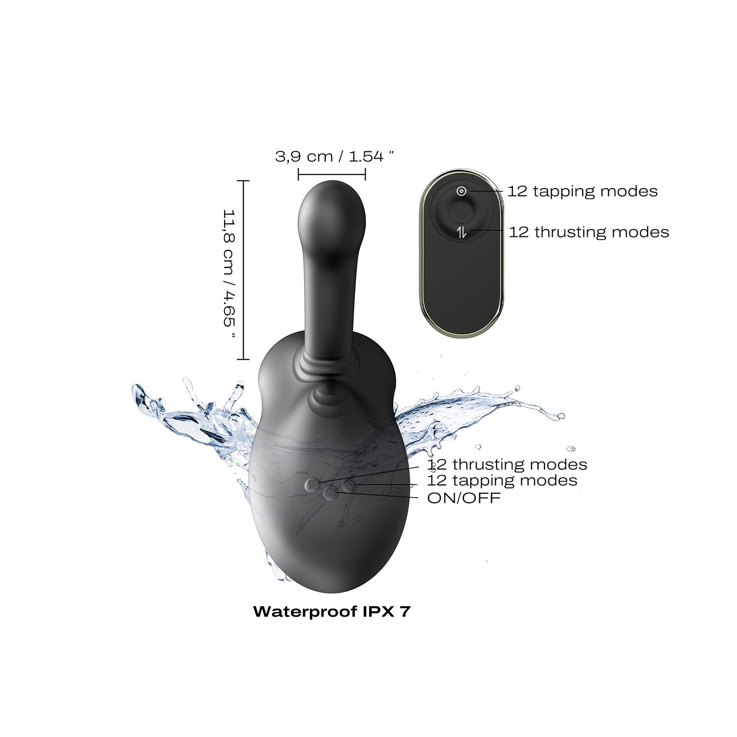 Dorcel - Power Ride - Zwart