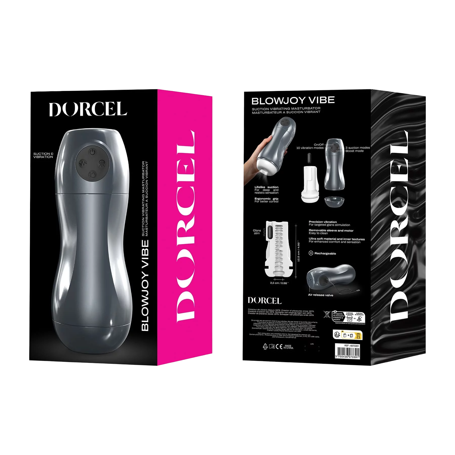 Dorcel - Blowjoy Vibe - Grijs