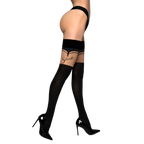 Amorable by Rimba - Slut - Hold-up-kousen – 20/60 denier – Zwart