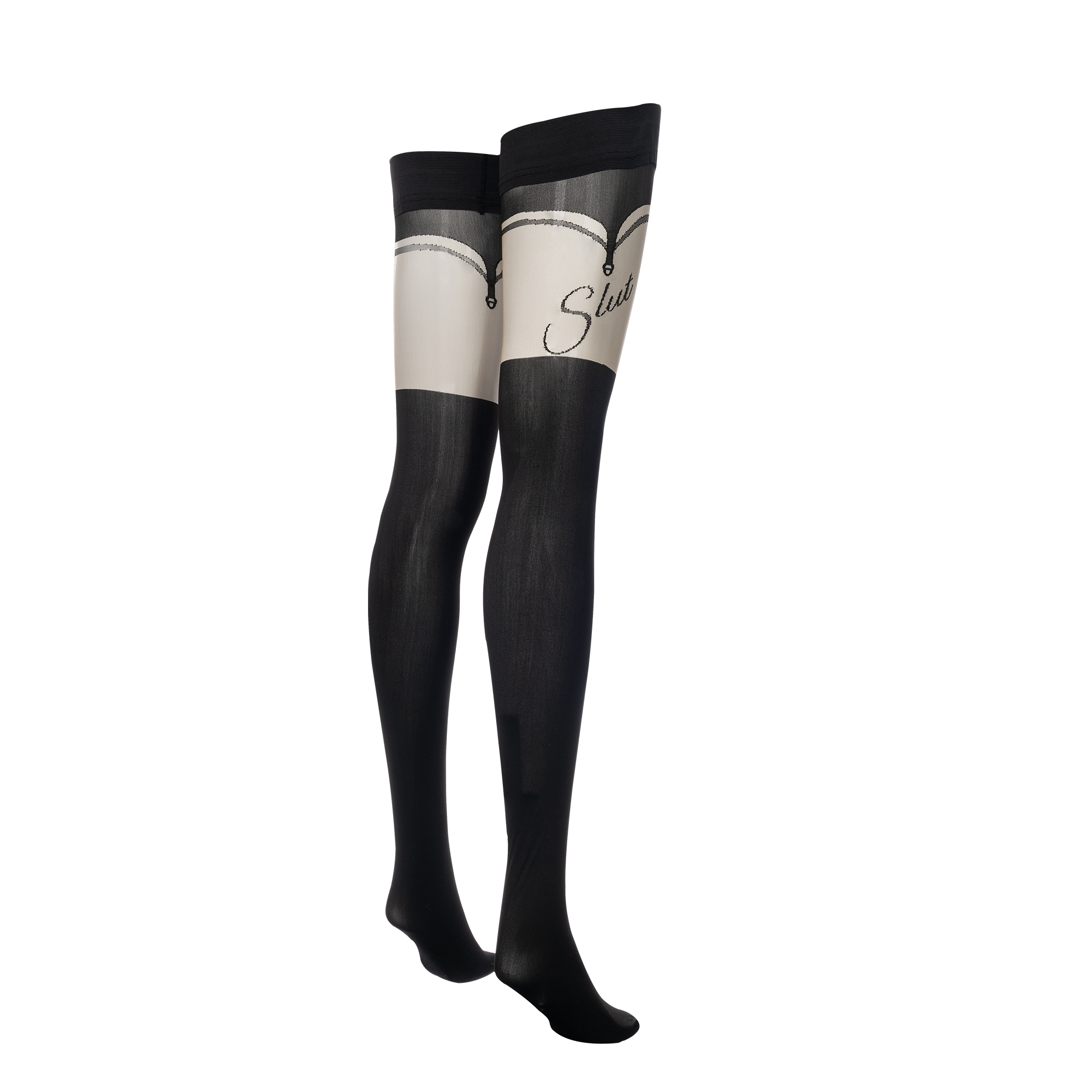 Amorable by Rimba - Slut - Hold-up-kousen – 20/60 denier – Zwart