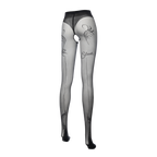 Amorable by Rimba - Slut - Panty met open kruis – 20 Denier – Zwart