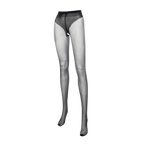 Amorable by Rimba - Slut - Panty met open kruis – 20 Denier – Zwart