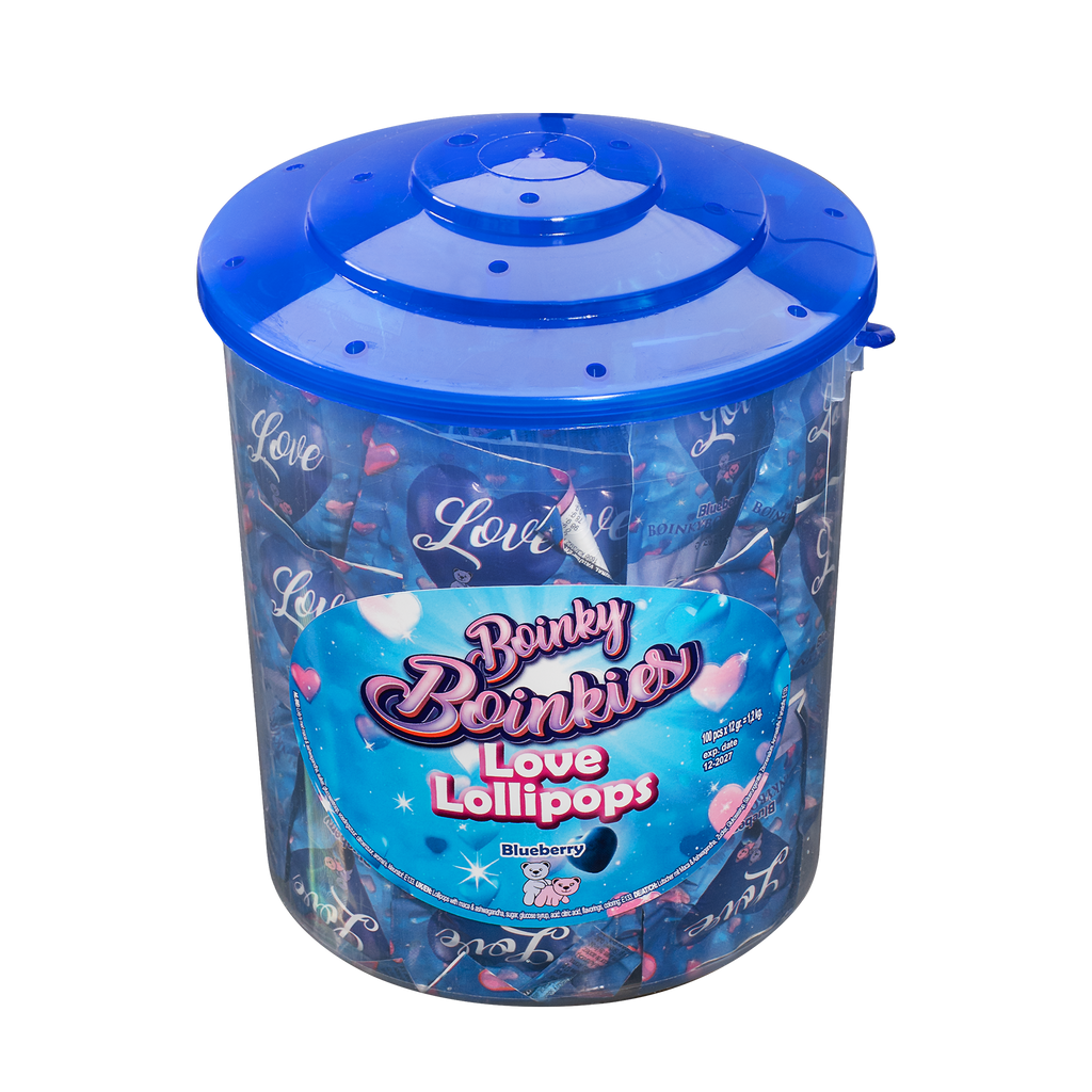 Boinky - Lolly's Blauwe emmer 100 stuks - 5 emmers