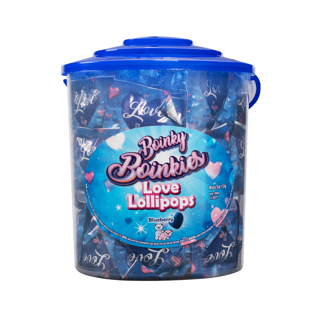 Boinky - Lolly's Blauwe emmer 100 stuks - 5 emmers