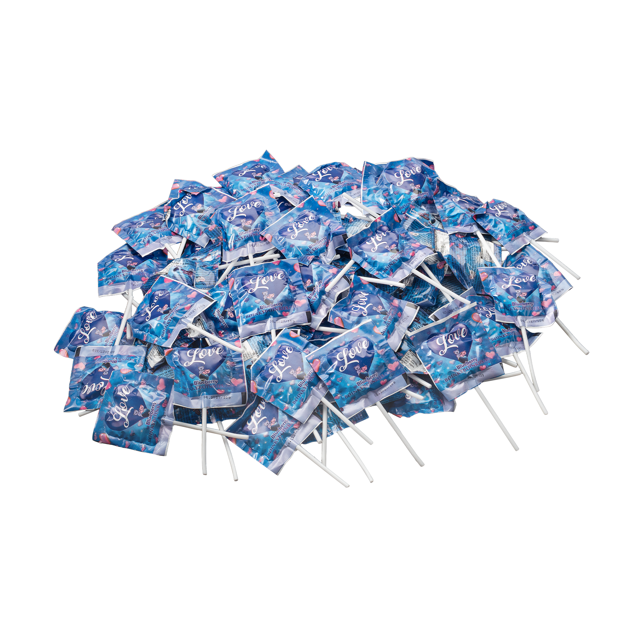 Boinky - Lolly's Blue Bucket - 100 stuks