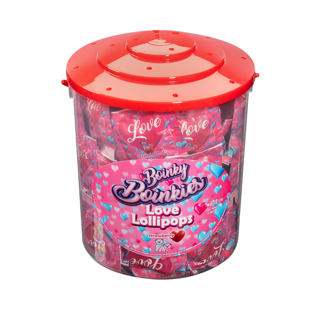 Boinky - Lolly's Roze Emmer - 100 stuks - 5 emmers