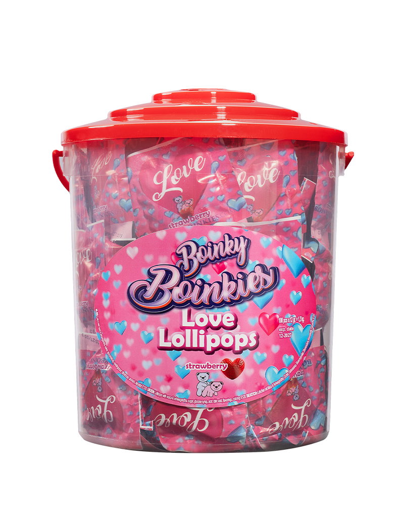 Boinky - Lolly's Roze Emmer - 100 stuks