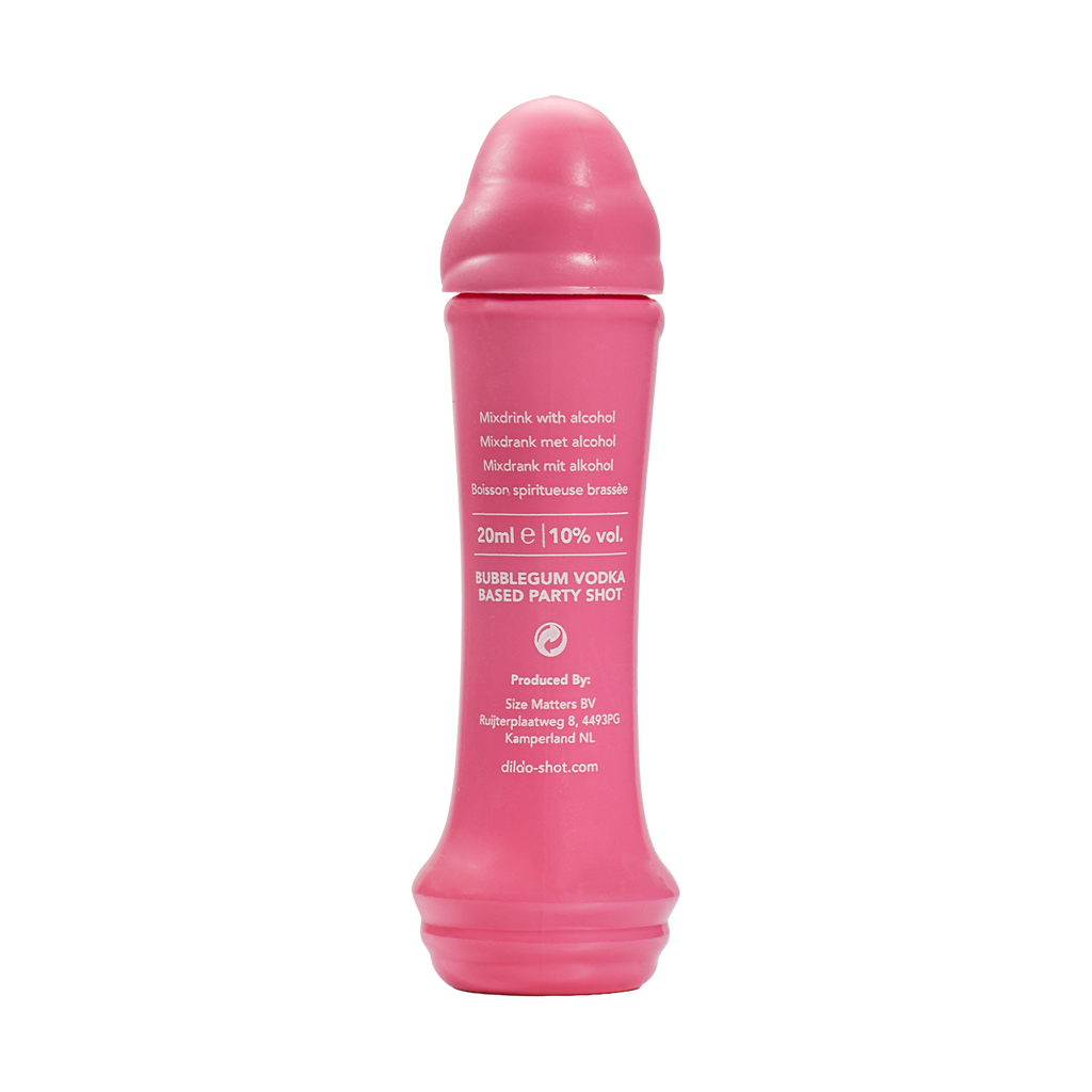 Boinky - Dildo Shots - Bubblegum-wodka – 10% vol. – 10x 20 ml