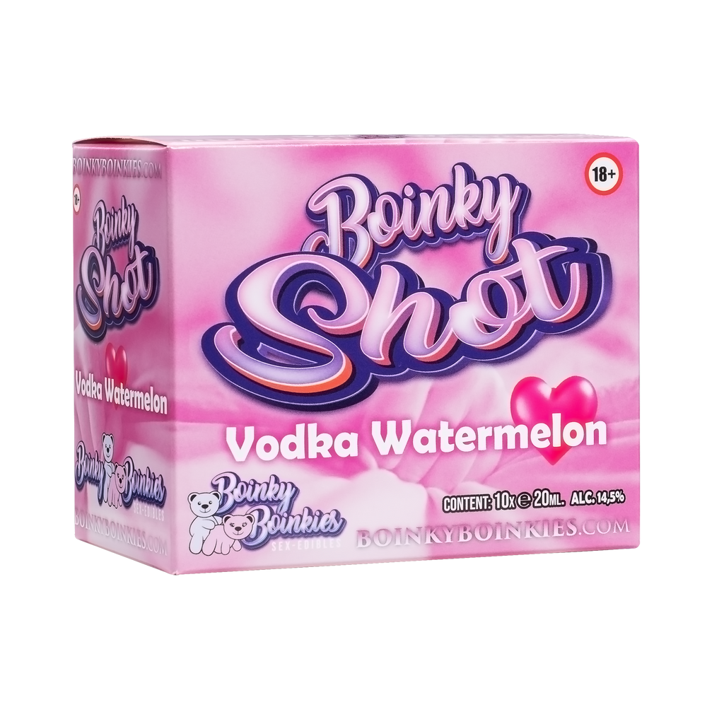 Boinky - Boinky Shots Vodka Watermeloen – 14,5% vol. – 10x 20 ml