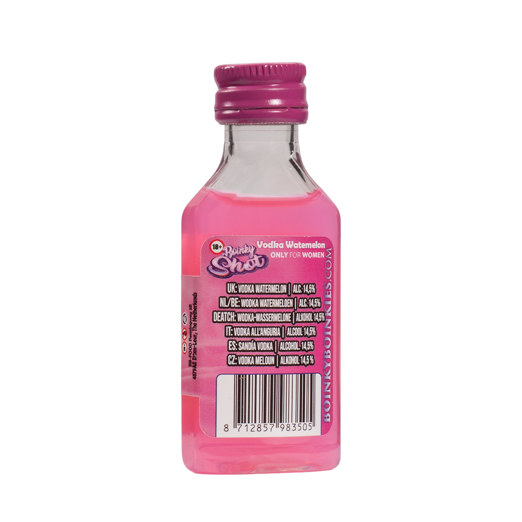 Boinky - Boinky Shots Vodka Watermeloen – 14,5% vol. – 10x 20 ml