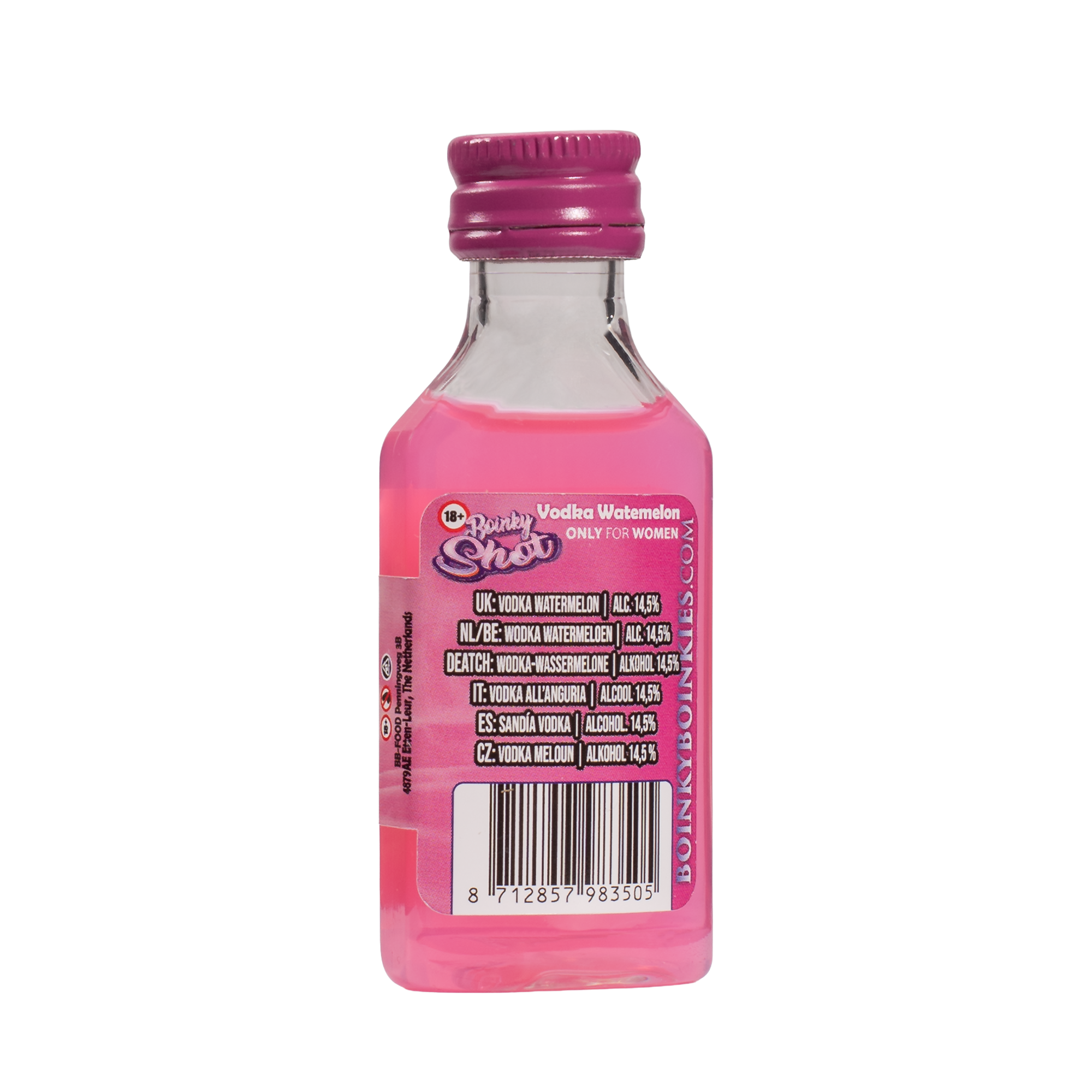 Boinky - Boinky Shots Vodka Watermeloen – 14,5% vol. – 10x 20 ml