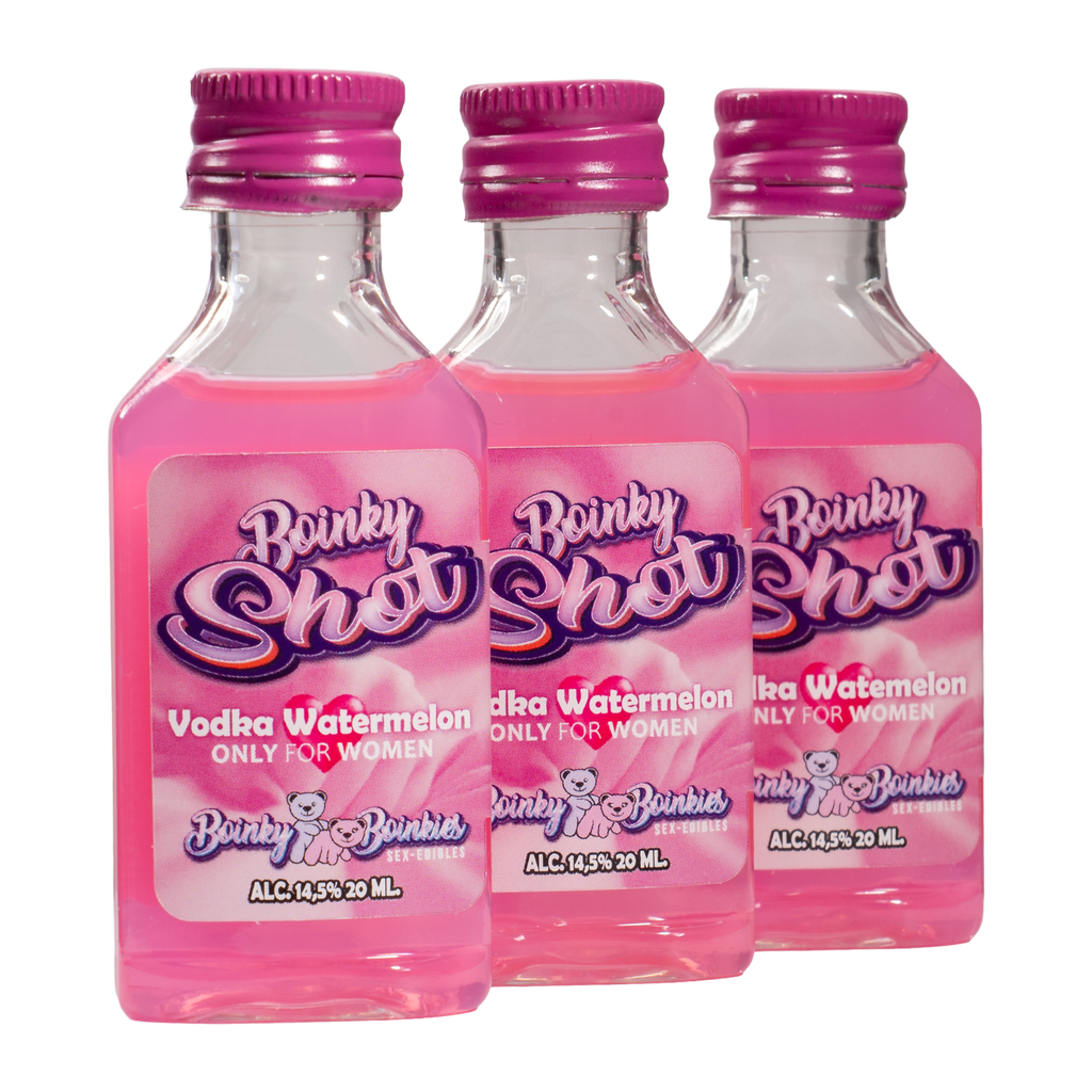 Boinky - Boinky Shots Vodka Watermeloen – 14,5% vol. – 10x 20 ml