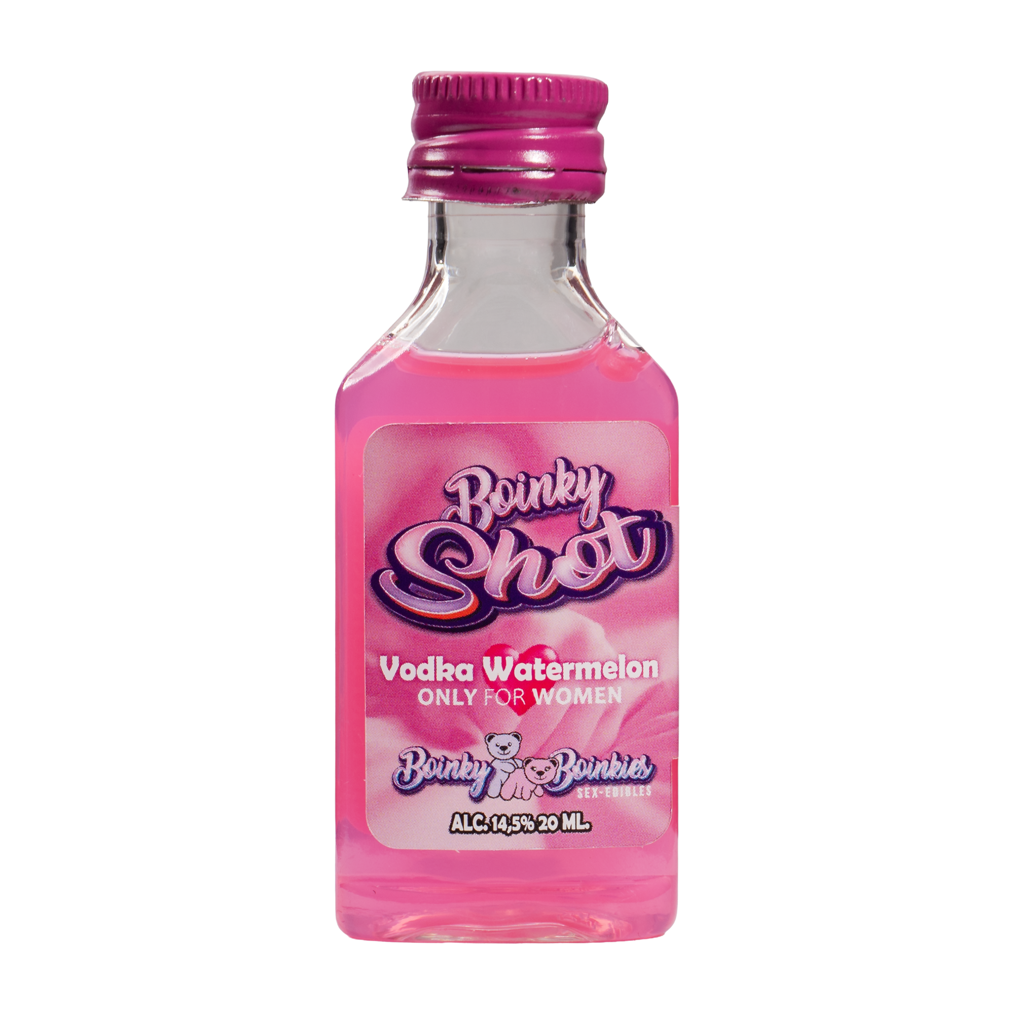 Boinky - Boinky Shots Vodka Watermeloen – 14,5% vol. – 10x 20 ml