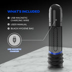 Peak Performa - ISP 90 - Pomp met infraroodrood licht voor prestatieverbetering - Zwart/Blauw