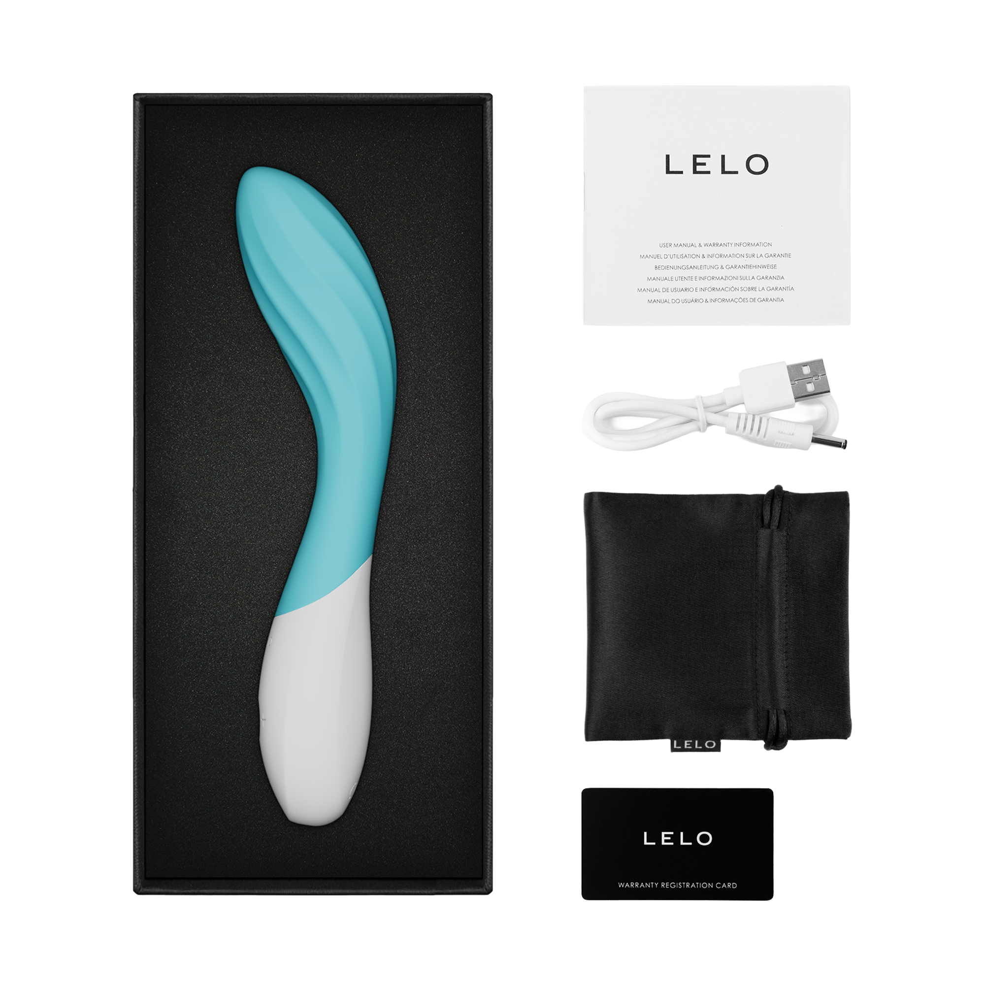 LELO - Mona Twist - G-spotvibrator - Aqua