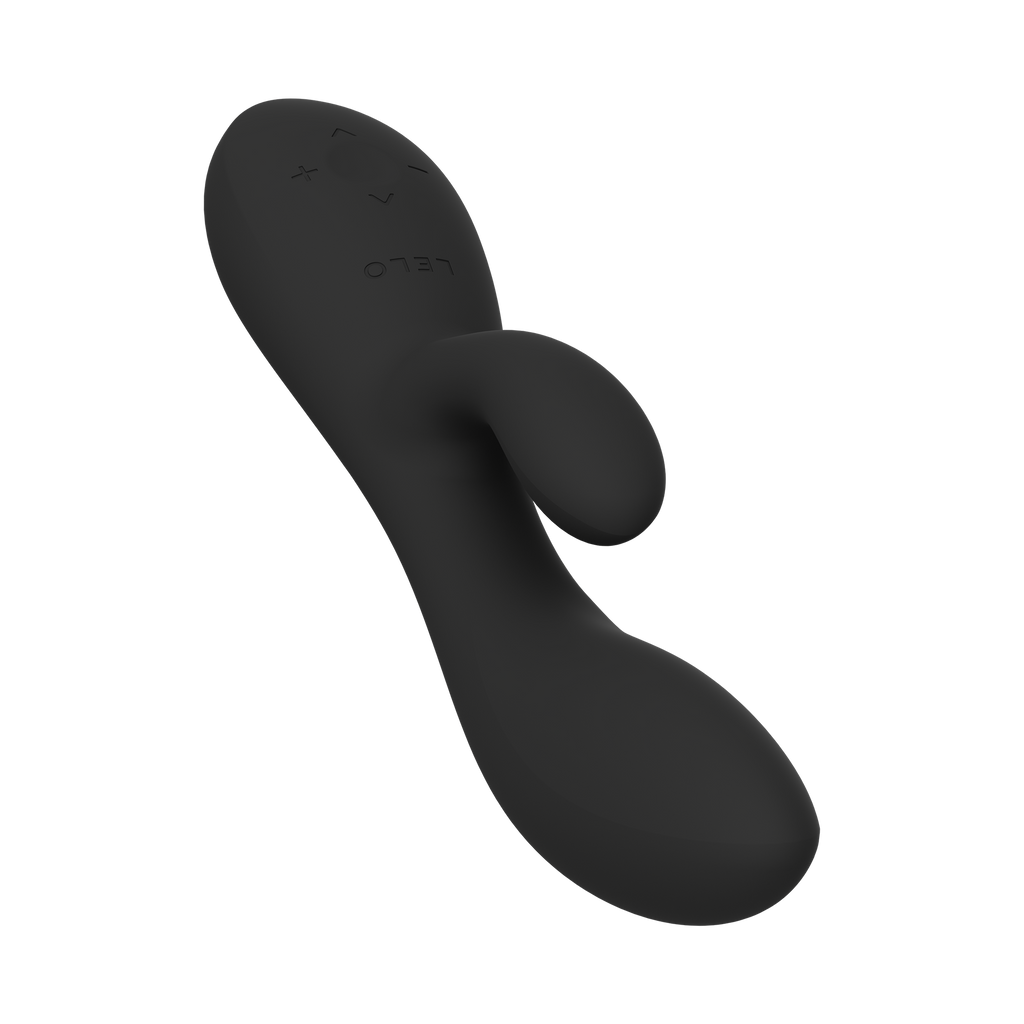 LELO - Ina Thrust - Rabbit-vibrator met stootbeweging - Zwart