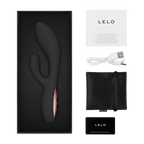 LELO - Ina Thrust - Rabbit-vibrator met stootbeweging - Zwart
