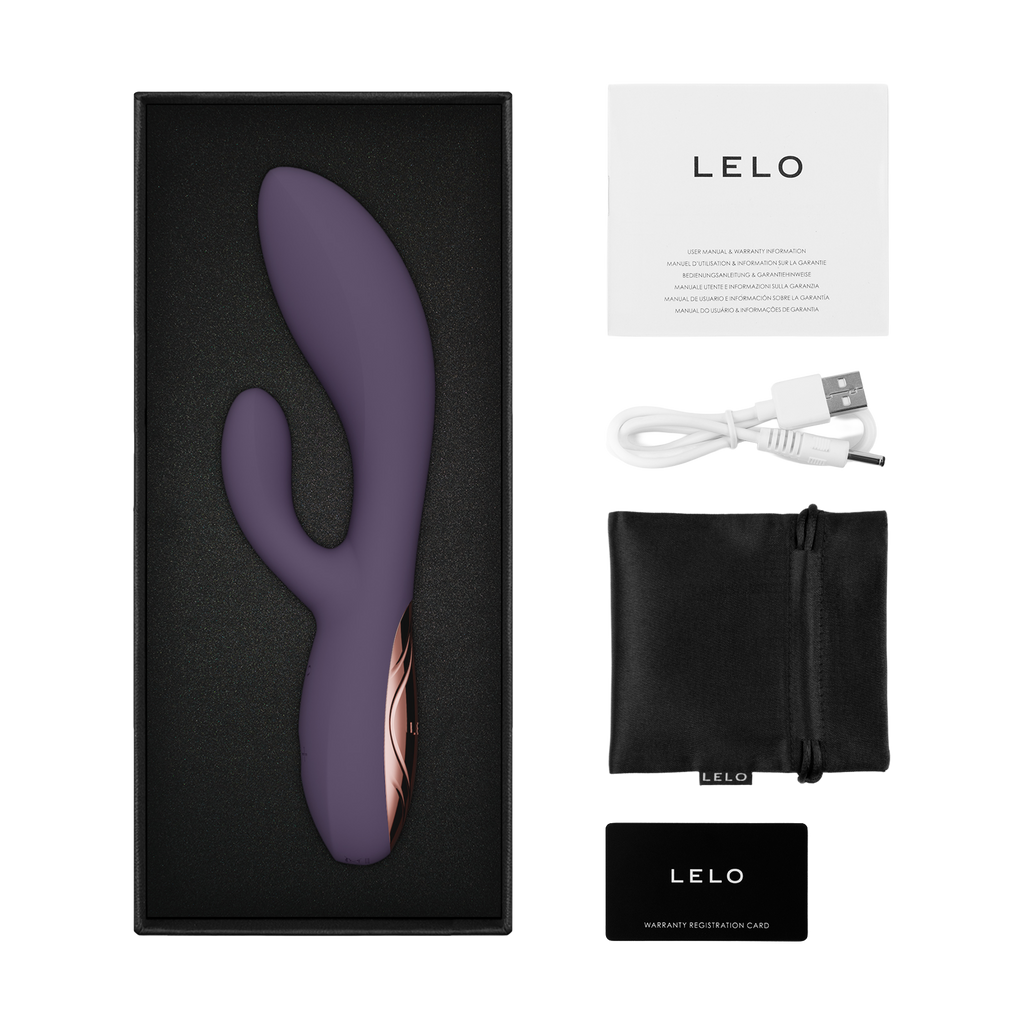 LELO - Ina Thrust - Rabbit-vibrator met stootbeweging - Paars