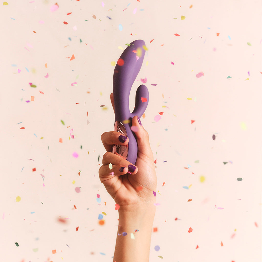 LELO - Ina Thrust - Rabbit-vibrator met stootbeweging - Paars