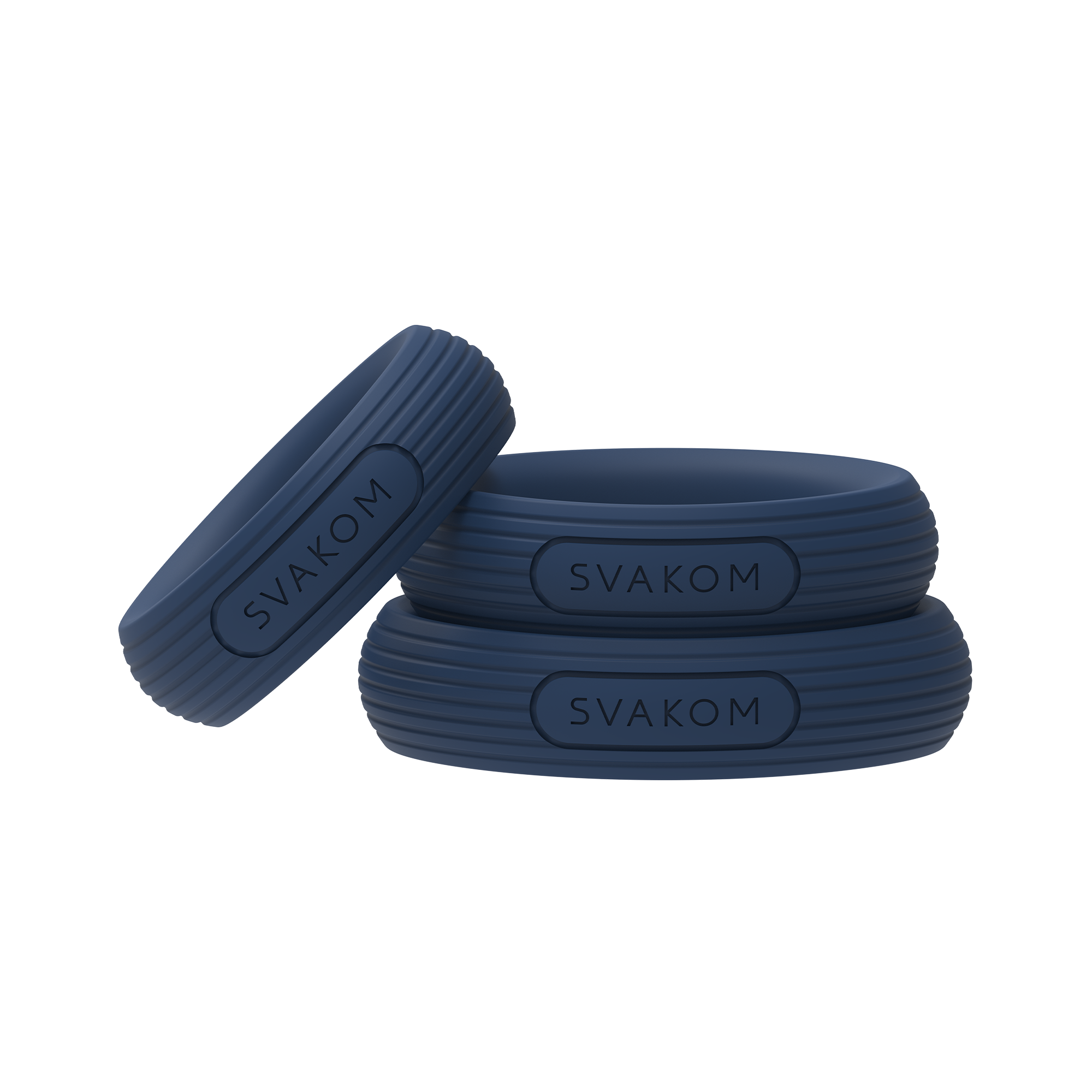 SVAKOM - Triooo - Penisringenset – Blauw
