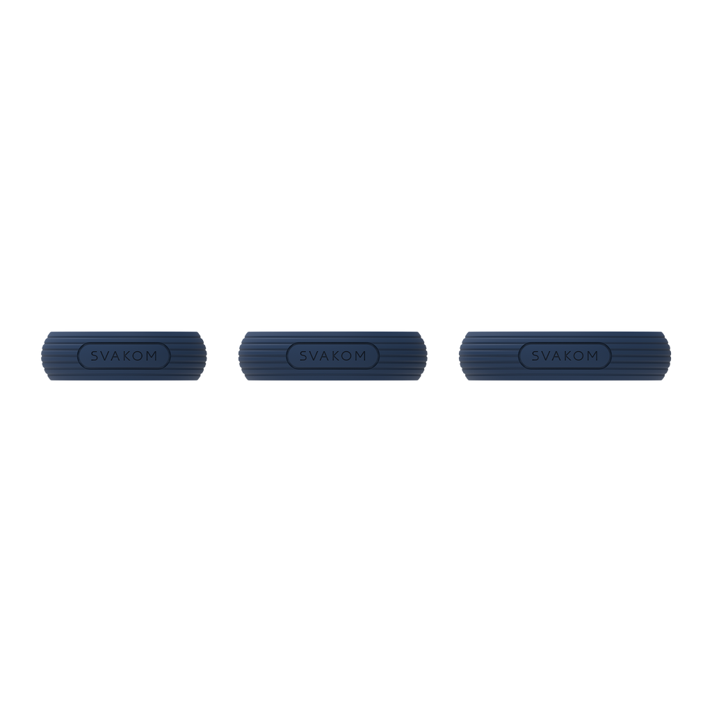 SVAKOM - Triooo - Penisringenset – Blauw