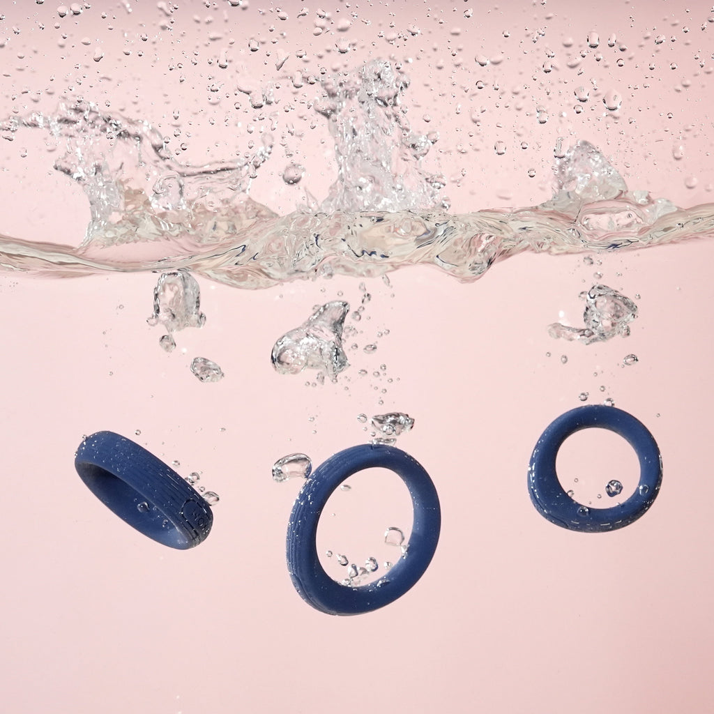 SVAKOM - Triooo - Penisringenset – Blauw
