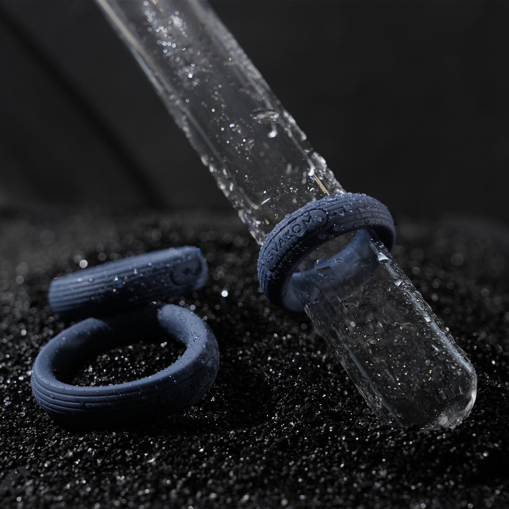 SVAKOM - Triooo - Penisringenset – Blauw