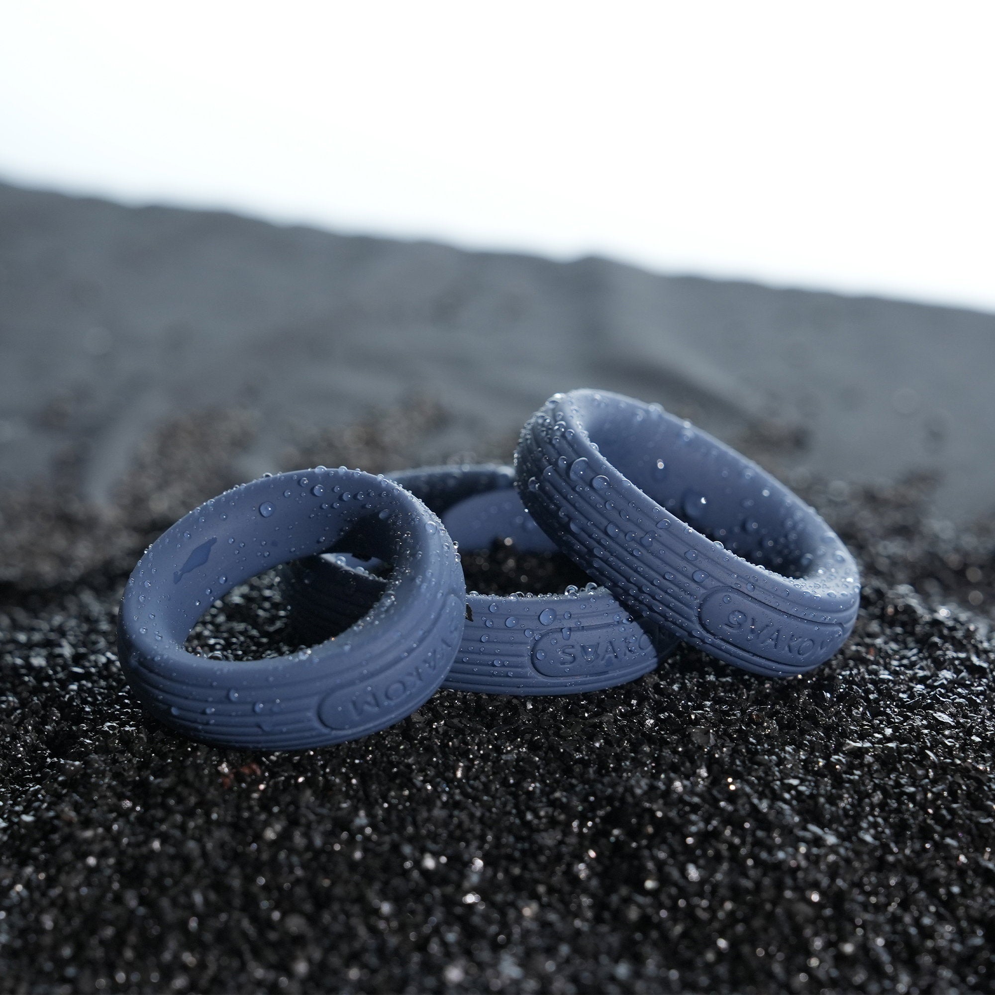 SVAKOM - Triooo - Penisringenset – Blauw