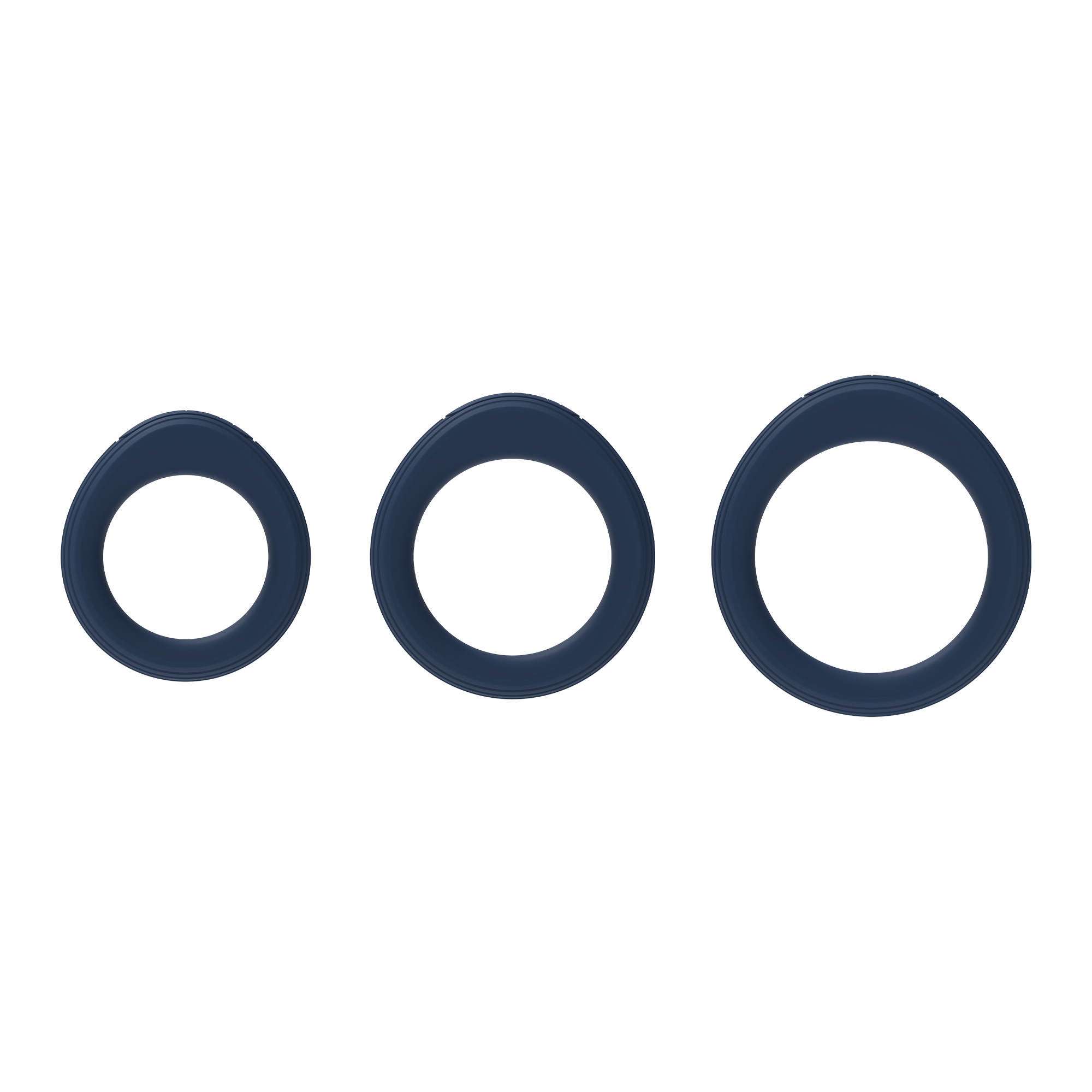 SVAKOM - Triooo - Penisringenset – Blauw