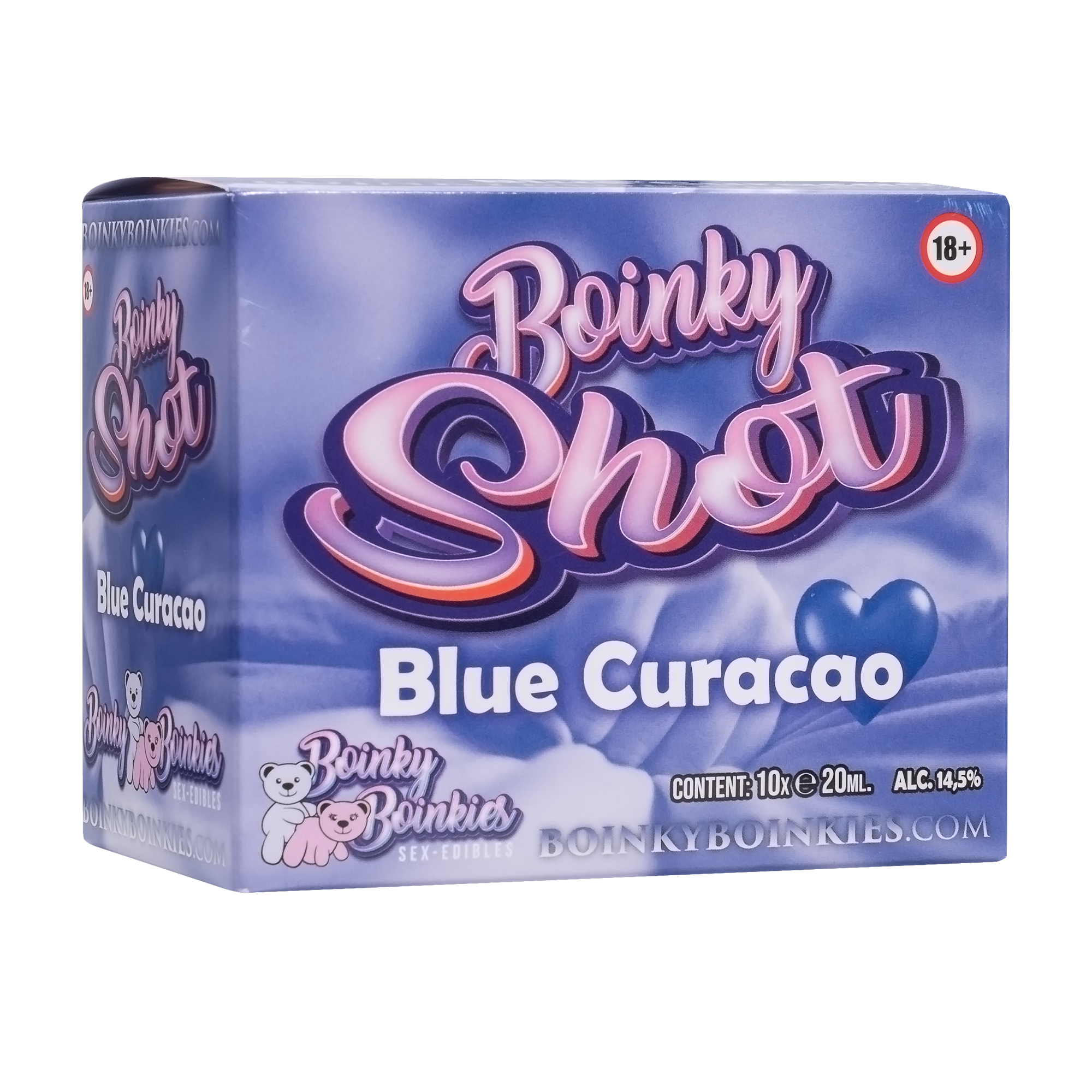 Boinky - Boinky Shots - Blue Curacao - 14,5% vol. - 10x 20 ml