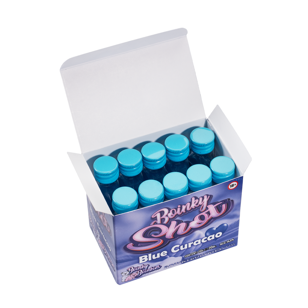 Boinky - Boinky Shots - Blue Curacao - 14,5% vol. - 10x 20 ml