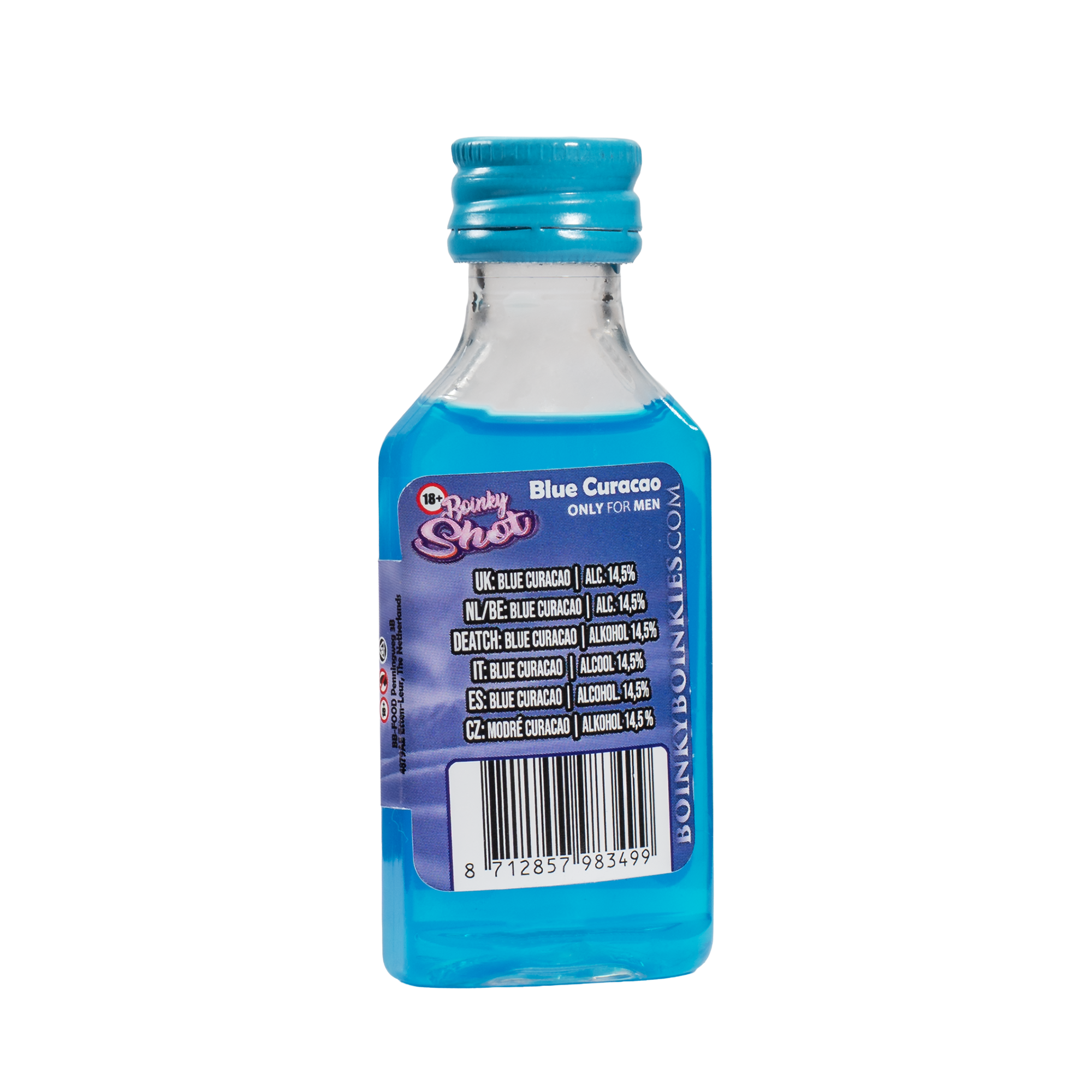 Boinky - Boinky Shots - Blue Curacao - 14,5% vol. - 10x 20 ml
